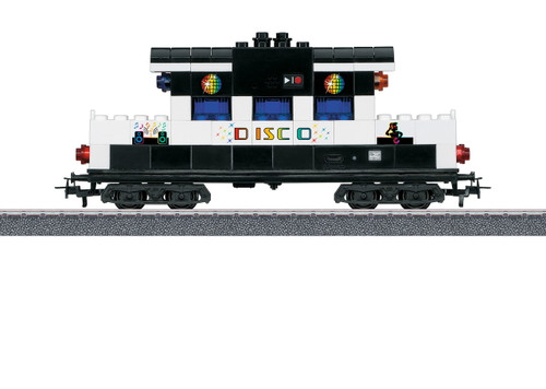 44738 Building Block Car - 3-Rail - Ready to Run - Start-Up -- With Sound and Li