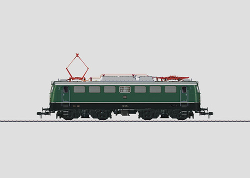 W441-55013  Class 140 Electric - DCC/Digital & Sound Equipped -- German Federal Railroad DB (Era IV 1972, green, silver)
