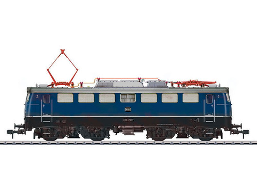 55015 Class E 10.1 Electric w/Sound & Digital/DCC -- German Federal Railroad DB (Weathered, Era III 1964, Cobalt Blue, black)