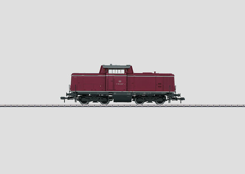 W441-55728  Class V 100.20 Diesel - DCC/Digital & Sound Equipped -- German Federal Railroad DB (Era III, red, gray)
