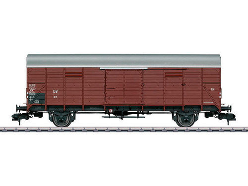 58833 Type Gl 11 Dresden Wood Boxcar - Ready to Run -- German Federal Railroad DB #3 (Era III, Boxcar Red)