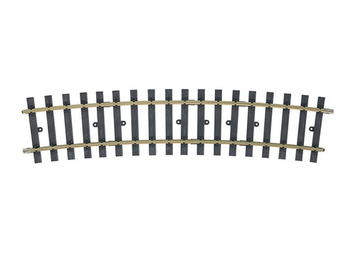 59075 Curved Track -- 15 Degrees 1,394mm 54-7/8" Radius