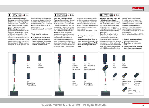 76494 Color Light Exit Signal
