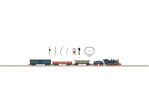 81846 American Christmas Starter Set - Standard DC -- Christmas Express 4-6-0 120 Volts