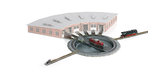 89983 Turntable w/8 Spoke Tracks, Power Pack & Controller -- Assembled