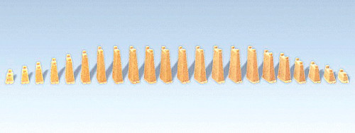 W272-282909  Up & Down Pier Set -- 3/8 x 1-1/2"  1 x 4cm
