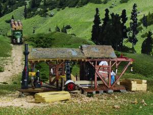 HO KIT Buzz's Sawmill