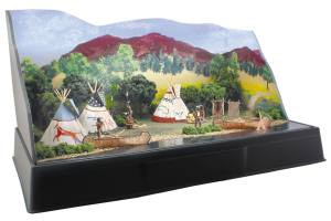 Scene-A-Rama Teepee Village Kit