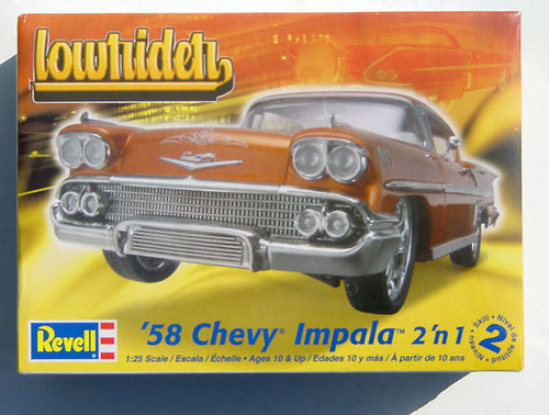 RMX852073  852073 1/25 '58 Chevy Impala 2 'n 1