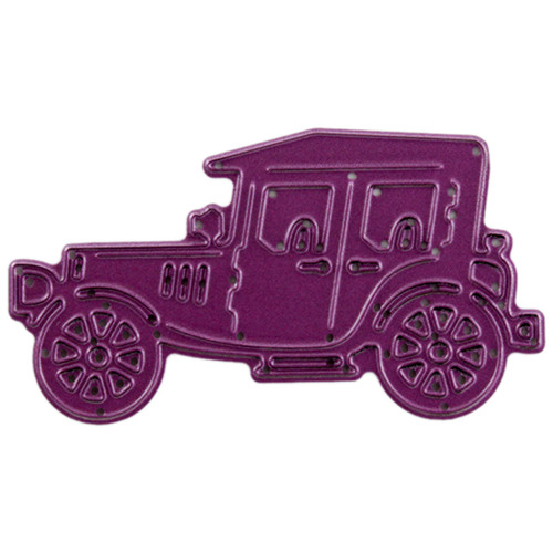 CLCABD33 Cheery Lynn Designs Die-Old Car, 3"X1.625"