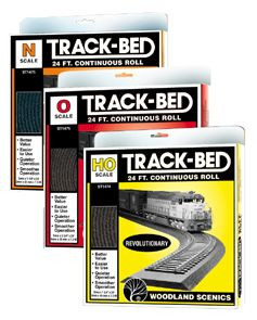 HO Track-Bed Roll, 24'
