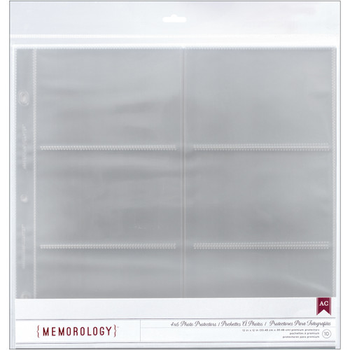 76728 PHOTO SLEEVE 12"X12"-6(4X6) PK