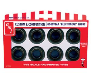 AMT008  Goodyear Blue Streak Drag Slicks Parts Pack