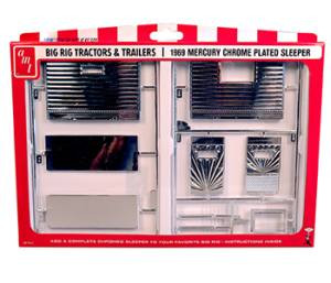 AMT012  1969 Mercury Semi Truck Chrome Sleeper