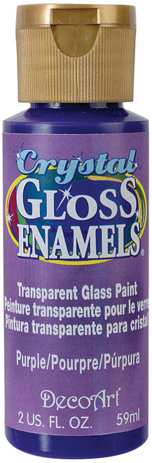 CRYSTAL ENAMELS 2OZ-PURPLE
