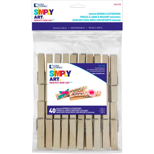 SPRING CLOTHESPINS-