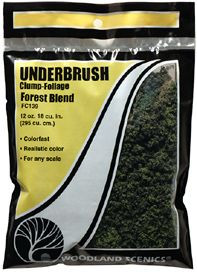 FC134 Underbrush Clump Foliage Olive Green