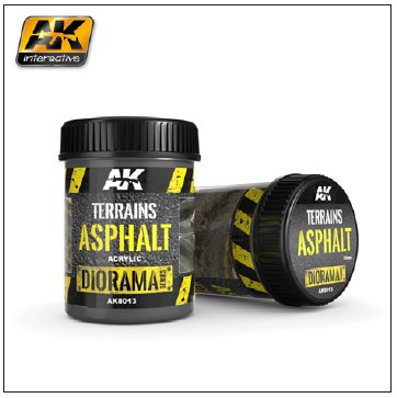 Diorama Series: Terrains Asphalt Texture Acrylic 250ml Bottle