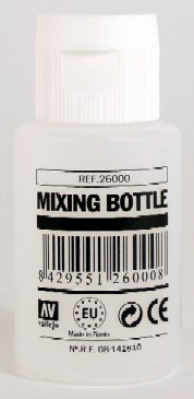 35ml Empty Flip-Top Mixing Bottle (12/pk)