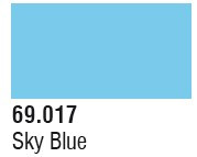 17ml Bottle Sky Blue Mecha Color