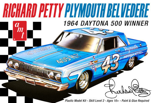 AMT989  Richard Petty 1964 Plymouth Belvedere