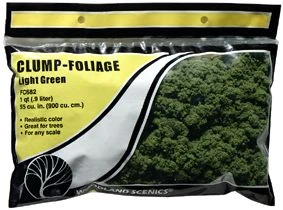 FC682 Clump Foliage Light Green