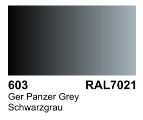 60ml Bottle German Panzer Grey RAL 7021 Primer