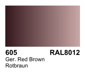 60ml Bottle German Red Brown RAL 8012 Primer