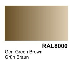 200ml Bottle German Green Brown RAL 8000 Surface Primer