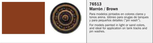 35ml Bottle Brown Model Wash