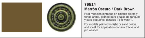 35ml Bottle Dark Brown Model Wash