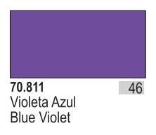 17ml Bottle Blue Violet Model Color