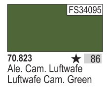 17ml Bottle Luftwaffe Camouflage Green Model Color