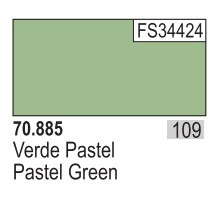 17ml Bottle Pastel Green Model Color