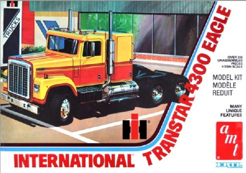 AMT-629  1/25 International Transtar 4300 Eagle Tractor Cab w/Sleeper (Ltd Prod)