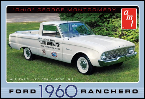 AMT-822  1/25 1960 Ford Ranchero Ohio George Montgomery Drag Car