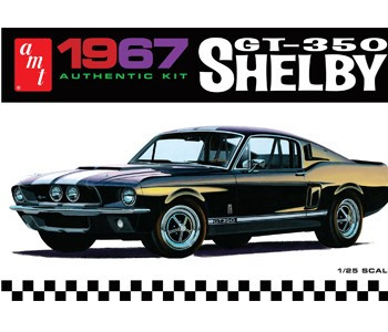 AMT-834  1/25 1967 Shelby GT350 Car (Black)