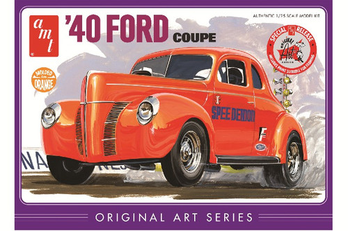 AMT-850  1/25 1940 Ford Coupe Car (Orange)