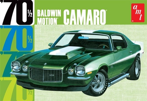 AMT-855  1/25 1970-1/2 Baldwin Motion Chevy Camaro Car (Green)