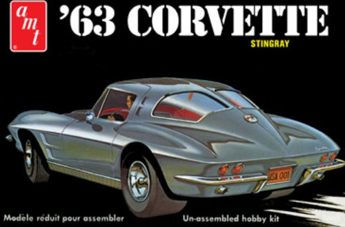 AMT-861  1/25 1963 Chevy Corvette Sting Ray Car