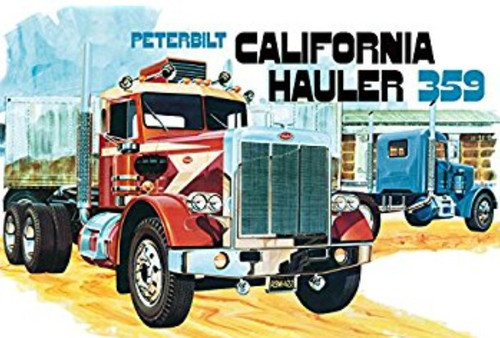 AMT-866  1/25 Peterbilt 359 California Hauler Conventional Tractor Cab (Ltd Prod