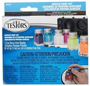 Acrylic 6 Gloss Trend Color Paint Set
