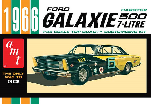 AMT-904  1/25 1966 Ford Galaxie 500 7-Litre Hardtop Car