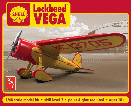 AMT-950  1/48 Lockheed Vega Shell Oil Aircraft
