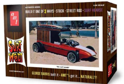 AMT-976  1/25 George Barris Surf Woody