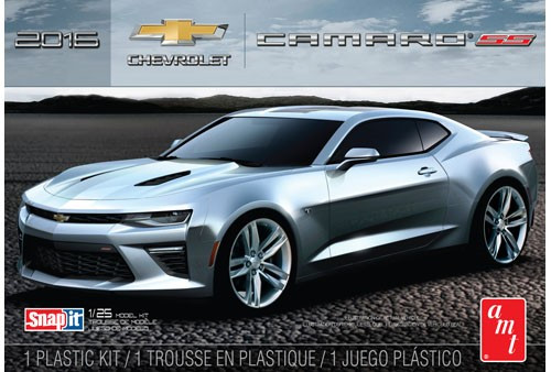 AMT-982  1/25 2016 Chevy Camaro SS (Red) (Snap)