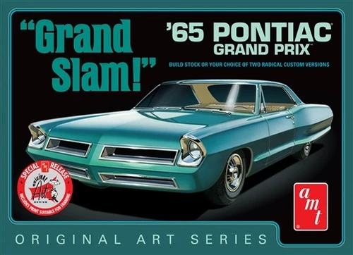 AMT-990  1/25 1965 Pontiac Grand Prix Grand Slam Car (White)