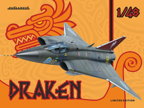 1/48 Draken J35 Swedish Fighter (Ltd Edition Plastic Kit)