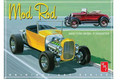 AMT-1000  1/25 1929 Ford Model A Roadster (OAS) Mod Rod
