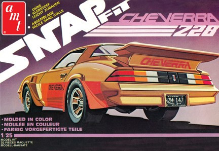AMT-1007  1/25 Cheverra Custom 1980 Camaro Z28 Car (Snap)
